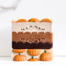 Load image into Gallery viewer, Pumpkin Spice Handmade Bar Soap
