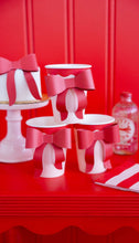 Load image into Gallery viewer, Pretty Little Red Bow Paper Cup Set
