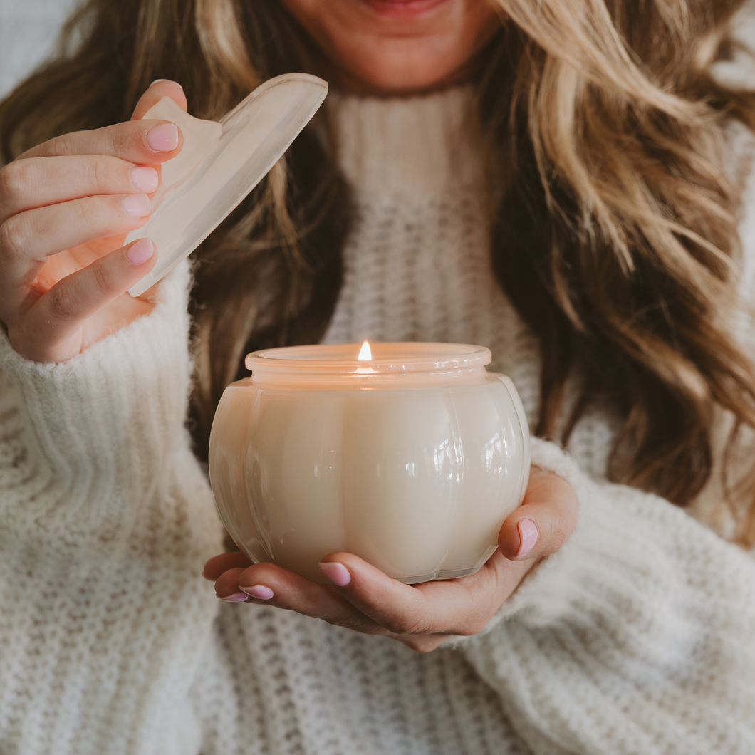Warm & Cozy Pumpkin Jar 20oz Soy Candle