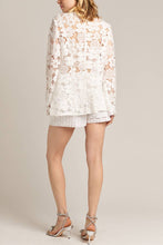 Load image into Gallery viewer, Floral Crochet Lace Blazer
