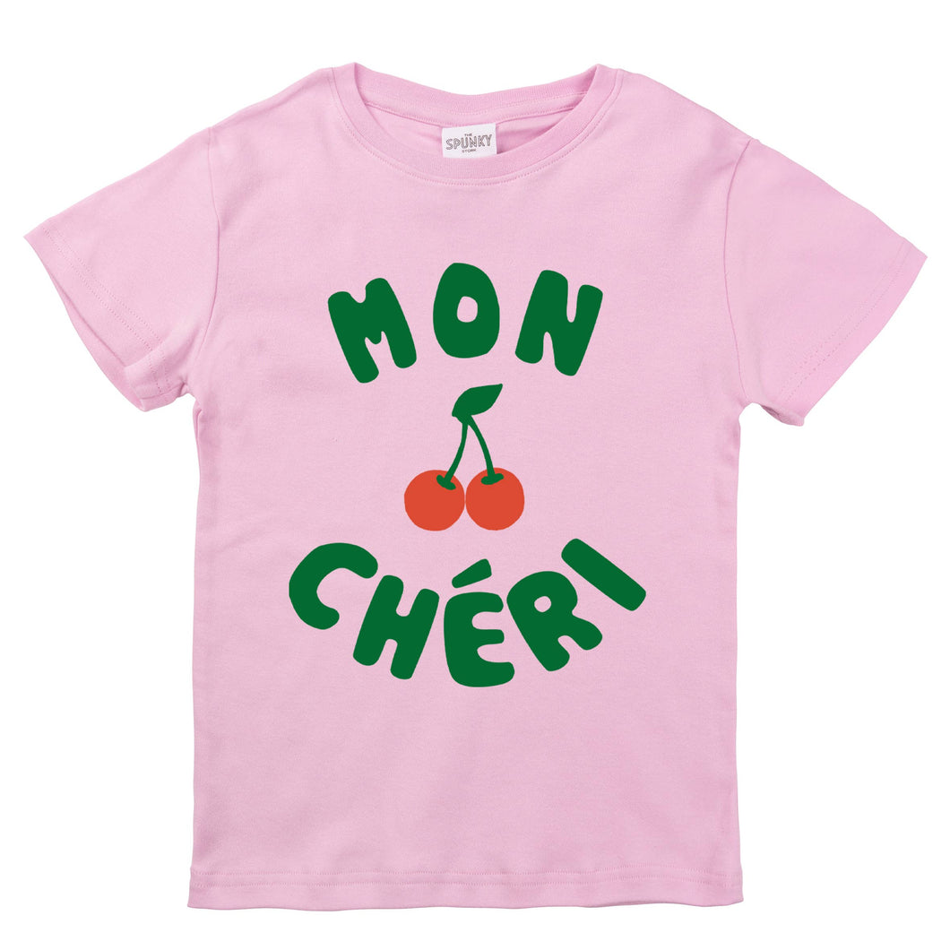 Mon Cheri French Cherry Organic T-Shirt