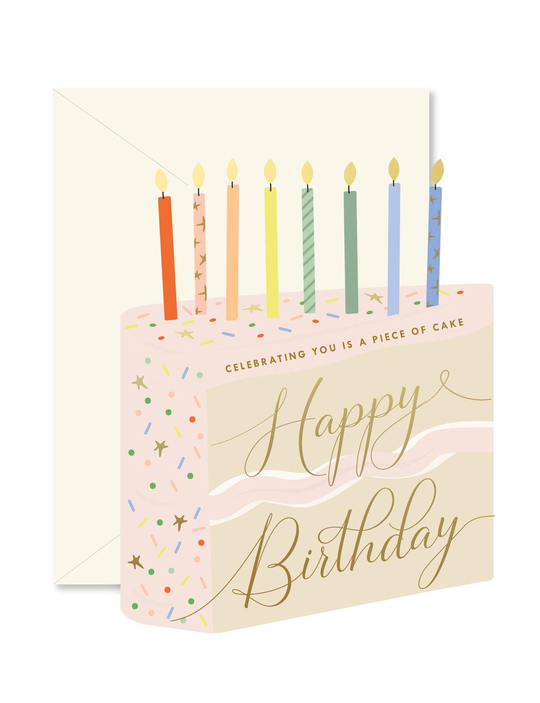 Piece of Cake Birthday Greeting Card