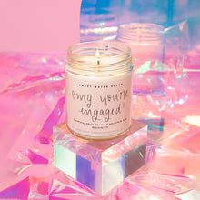 Load image into Gallery viewer, OMG! You're Engaged! Soy Candle
