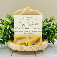 Load image into Gallery viewer, Cozy Cashmere Handmade Soap Bar
