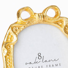 Load image into Gallery viewer, Pretty Little Gold Bow 5x7 Picture Frame
