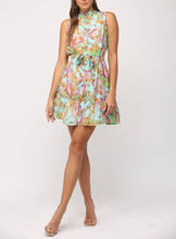 Load image into Gallery viewer, The Monaco Chain Print Button Front Dress
