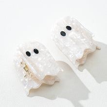 Load image into Gallery viewer, Cute Ghost Halloween Hair Claw Clip
