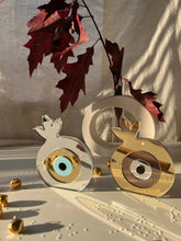 Load image into Gallery viewer, Good Luck Pomegranate Evil Eye Ornament

