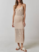 Load image into Gallery viewer, The Surf Lodge Rosette Crochet Dress
