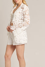 Load image into Gallery viewer, Floral Crochet Lace Blazer
