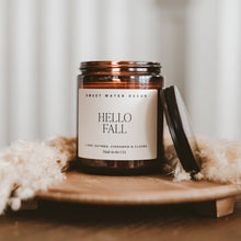 Load image into Gallery viewer, Hello Fall Soy Candle

