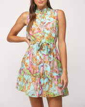 Load image into Gallery viewer, The Monaco Chain Print Button Front Dress
