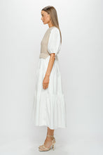 Load image into Gallery viewer, The Knit Colorblock Midi Dress
