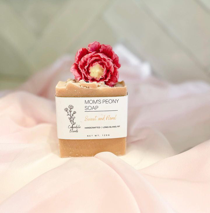 Mom’s Peony Handmade Soap