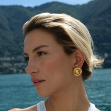 Load image into Gallery viewer, Vintage Twisted Round Stud Statement Earrings
