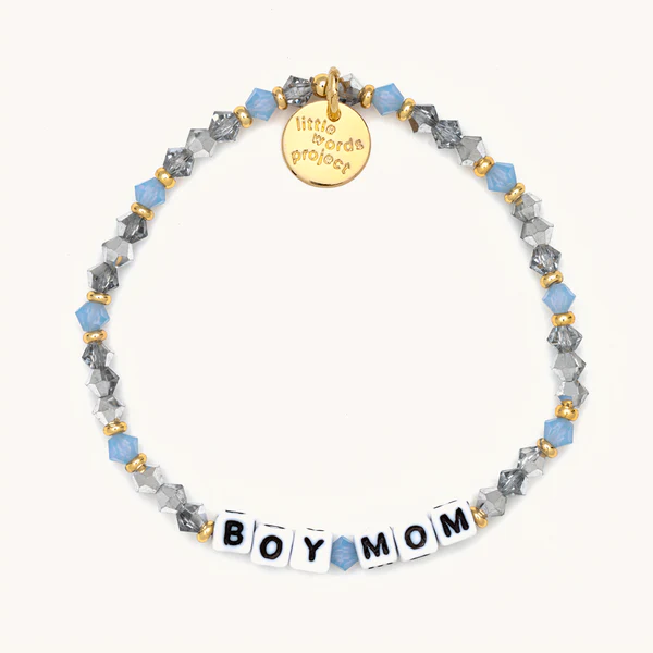 Boy Mom Beaded Bracelet