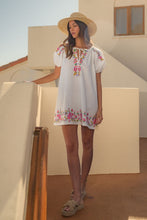 Load image into Gallery viewer, The Marsielle Floral Embroidered Mini Dress
