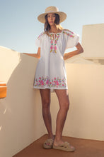 Load image into Gallery viewer, The Marsielle Floral Embroidered Mini Dress
