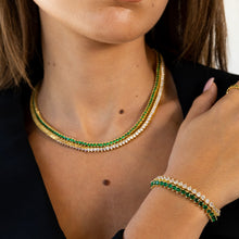 Load image into Gallery viewer, Melinda Tennis Necklace
