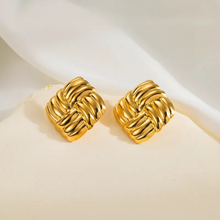 Load image into Gallery viewer, The Golden Hour Classic Statement Earrings
