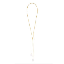 Load image into Gallery viewer, Pearl Bolo Necklace
