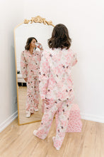 Load image into Gallery viewer, Nutcracker Rose Flannel PJ Set
