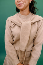 Load image into Gallery viewer, Beau Natural Cozy Knit Sweater Set
