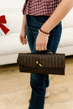 Load image into Gallery viewer, Ada Top Handle Woven East West Clutch Crossbody
