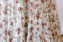 Load image into Gallery viewer, Brigitte Cream Floral Ruffle Set

