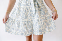 Load image into Gallery viewer, Pretty Little Ruffled Tiered Floral Mini Dress
