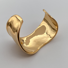 Load image into Gallery viewer, The Gold Bone Cuff Bracelet
