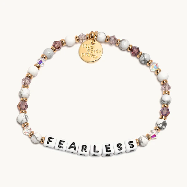 Fearless Crystal Beaded Bracelet