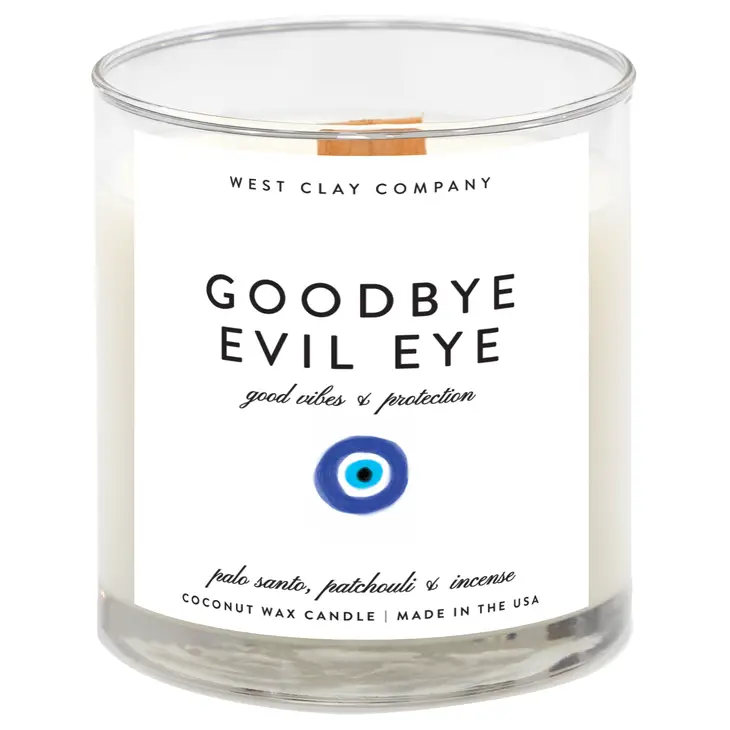 Goodbye Evil Eye Candle