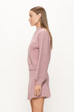 Load image into Gallery viewer, Gabrielle Pink Balloon Sleeve Sweater

