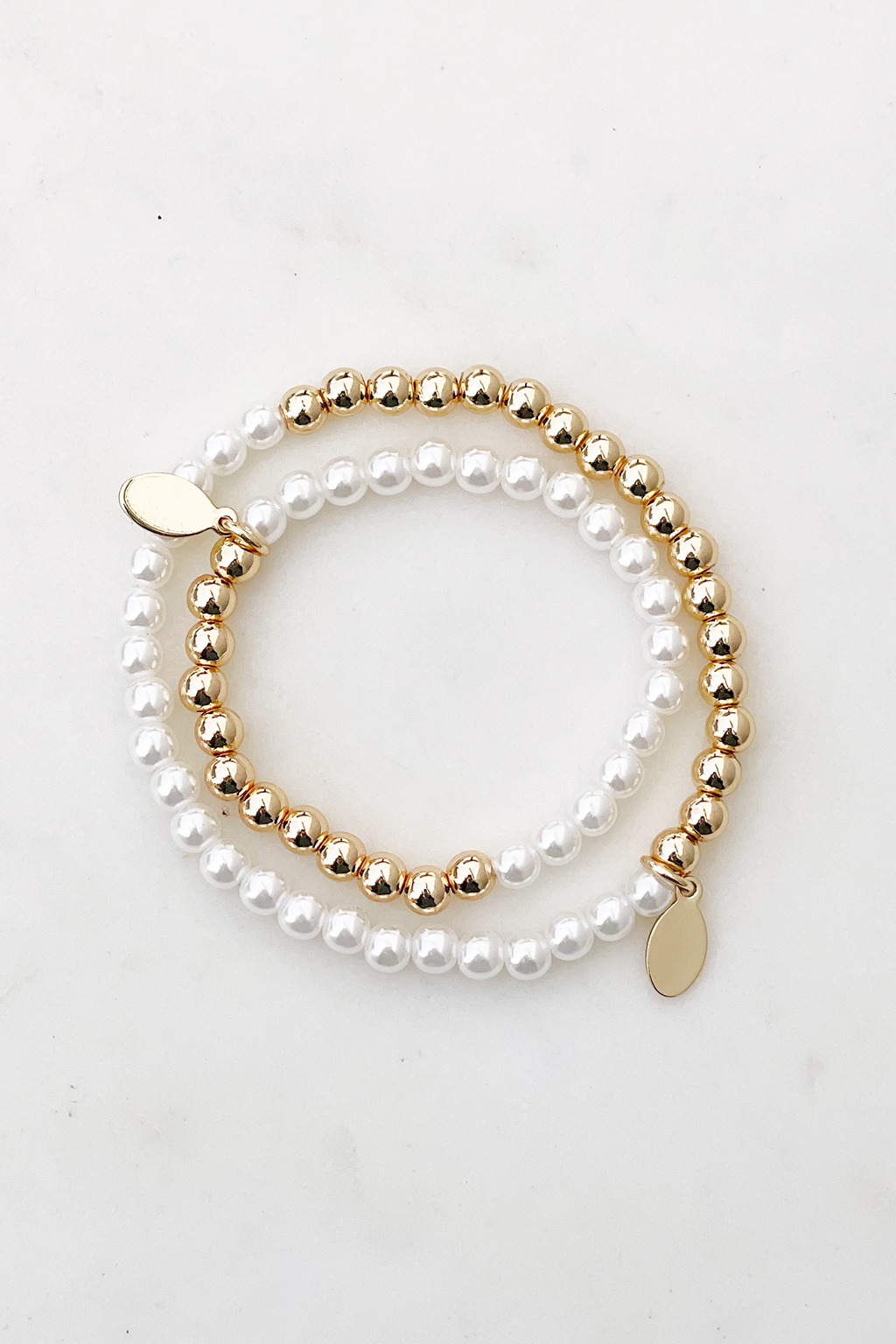Pearl Mama & Mini Bracelet Set