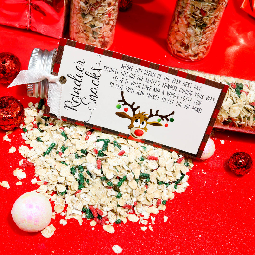 Reindeer Snacks Stocking Stuffer