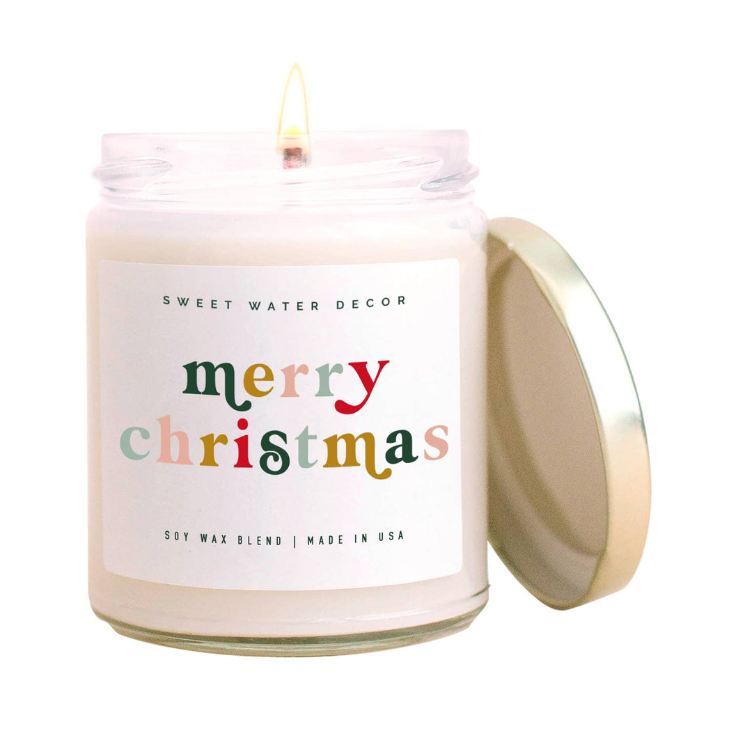 Merry Christmas Soy Candle