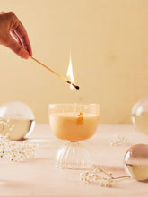 Load image into Gallery viewer, Rosé Champagne Coupe Candle
