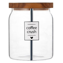 Load image into Gallery viewer, Coffee Crush Glass Canister
