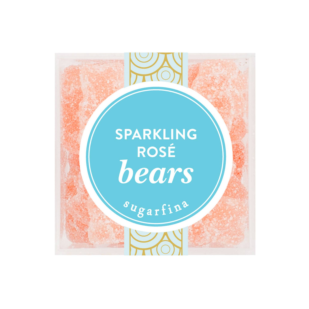 Sparkling Rosé Bears Small Candy Box