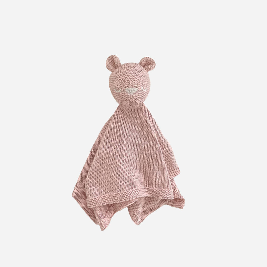 Blush Bear Organic Cotton Lovey