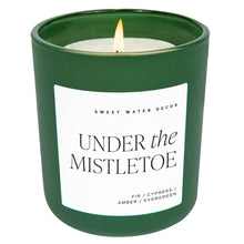 Load image into Gallery viewer, Under the Mistletoe 15 oz Matte Soy Candle
