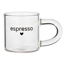 Load image into Gallery viewer, Glass Espresso Cup
