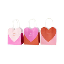 Load image into Gallery viewer, Sentiment Heart Treat Bags Set of 6
