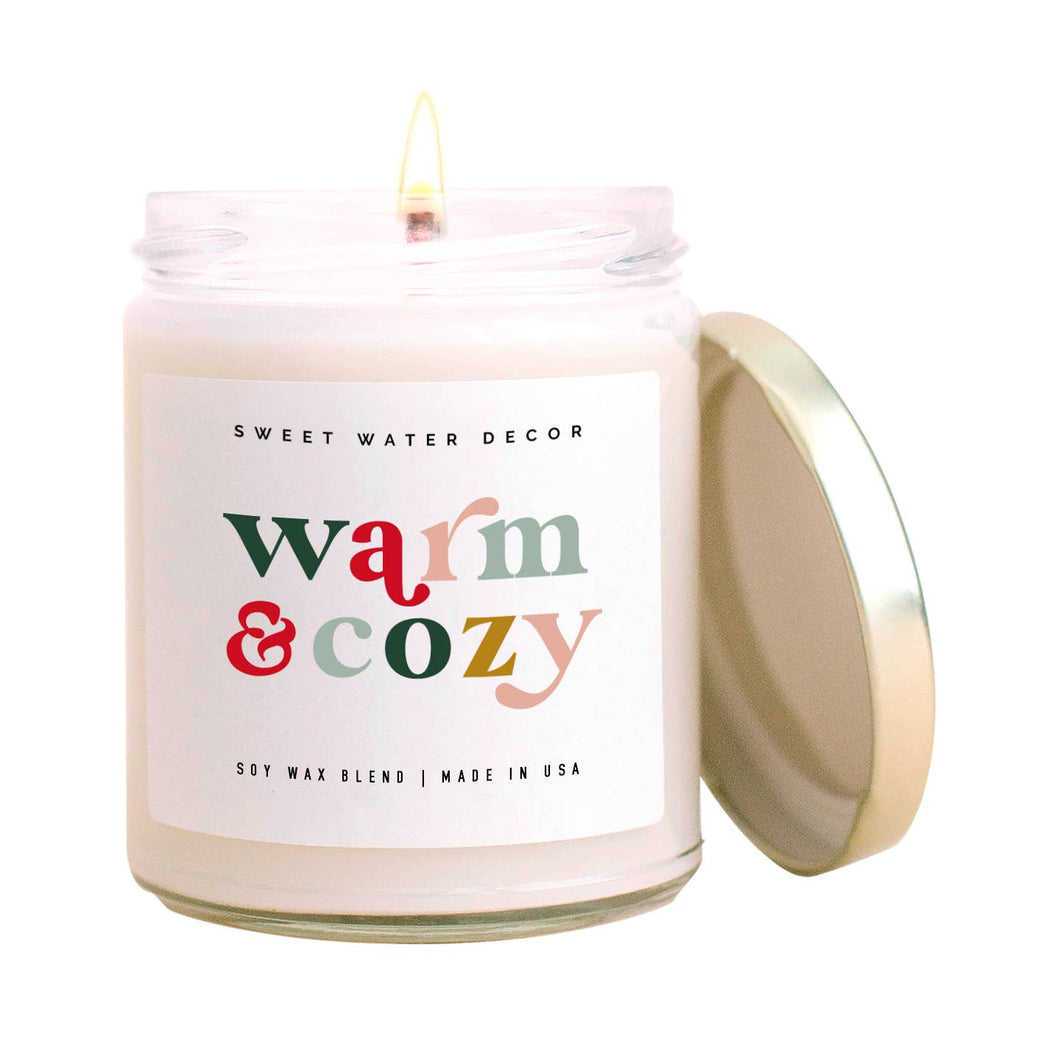 Warm & Cozy Soy Candle