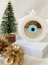 Load image into Gallery viewer, Big Pomegranate Evil Eye Standing Ornament
