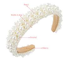 Load image into Gallery viewer, The Bride-To-Be Pearl Headband
