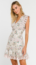 Load image into Gallery viewer, Floral Embroidered Lace Dress
