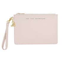 Load image into Gallery viewer, &quot;Pop The Champagne&quot; Wristlet
