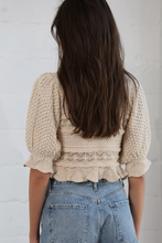 Load image into Gallery viewer, Jacquard Knit Crop Top
